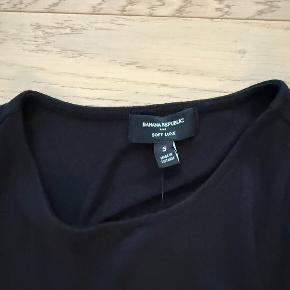 NWT Banana Republic Soft Luxe Midi/Maxi Dress with Ruched Sides - Picture 2 of 7